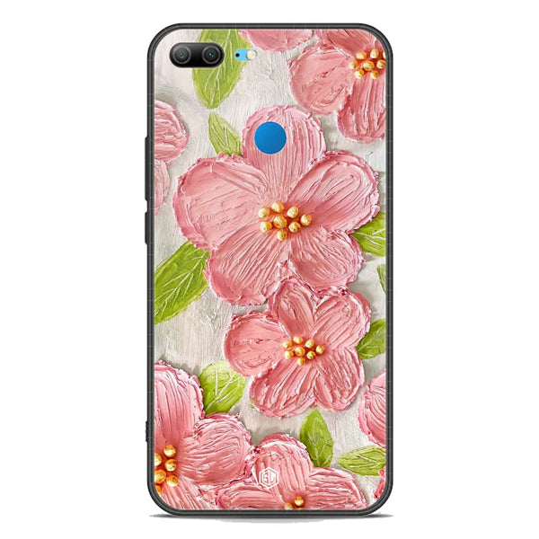 Floral Series Soft Phone Case - Premium Glass Case - Design 9 - Huawei Honor 9 Lite