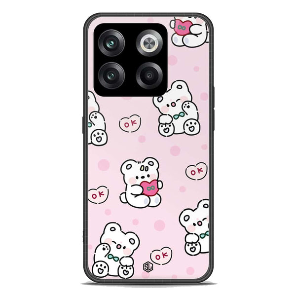 Cute Chic Series Soft Phone Case - Premium Glass Case - Design 1 - OnePlus Ace Pro