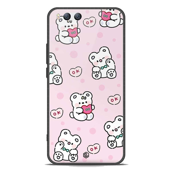 Cute Chic Series Soft Phone Case - Premium Glass Case - Design 1 - Xiaomi Mi 6