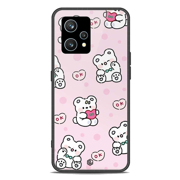 Cute Chic Series Soft Phone Case - Premium Glass Case - Design 1 - Realme Narzo 50 Pro