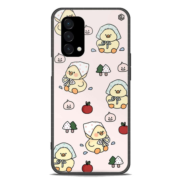 Cute Chic Series Soft Phone Case - Premium Glass Case - Design 2 - OnePlus Nord N200 5G