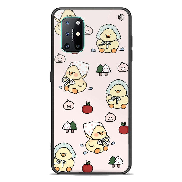 Cute Chic Series Soft Phone Case - Premium Glass Case - Design 2 - OnePlus 8T