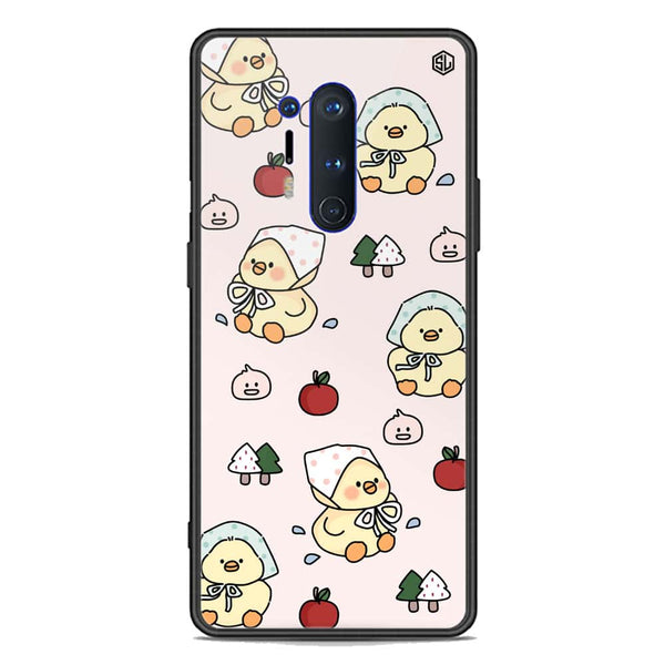 Cute Chic Series Soft Phone Case - Premium Glass Case - Design 2 - OnePlus 8 Pro