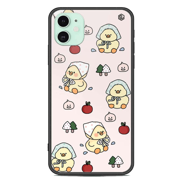 Cute Chic Series Soft Phone Case - Premium Glass Case - Design 2 - iPhone 11