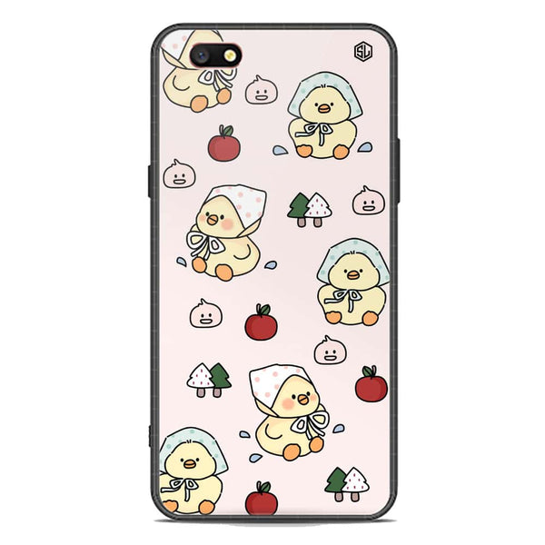 Cute Chic Series Soft Phone Case - Premium Glass Case - Design 2 - Oppo F3