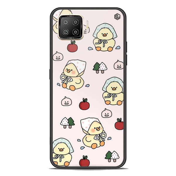 Cute Chic Series Soft Phone Case - Premium Glass Case - Design 2 - Oppo A93