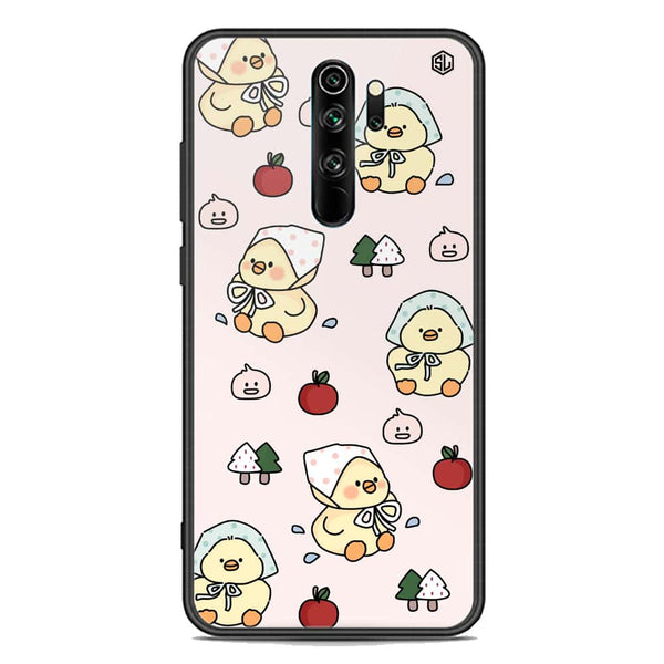 Cute Chic Series Soft Phone Case - Premium Glass Case - Design 2 - Xiaomi Redmi Note 8 Pro