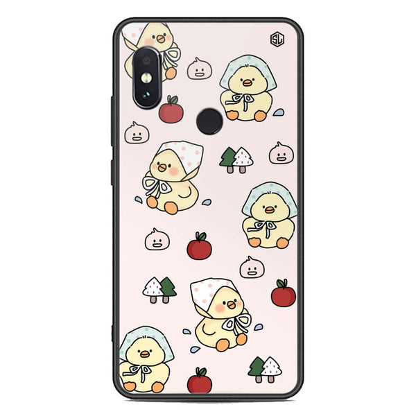 Cute Chic Series Soft Phone Case - Premium Glass Case - Design 2 - Xiaomi Redmi Note 5 Pro