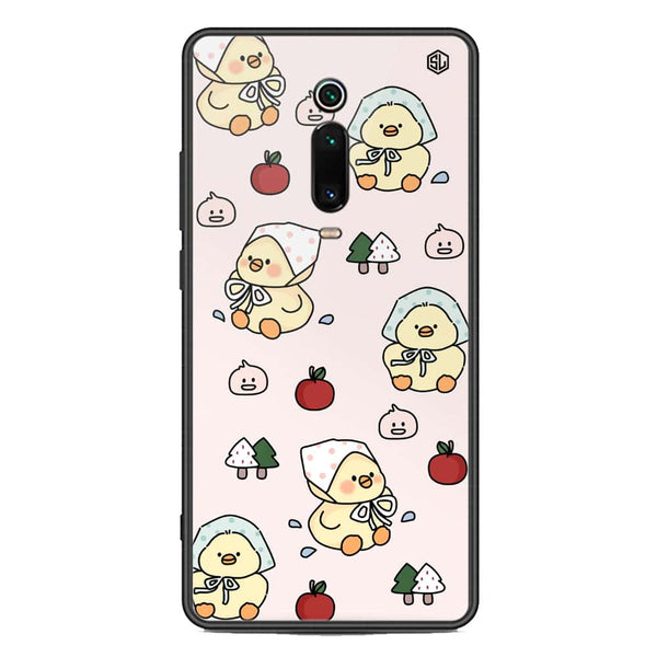 Cute Chic Series Soft Phone Case - Premium Glass Case - Design 2 - Xiaomi Redmi K20