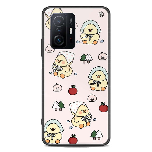 Cute Chic Series Soft Phone Case - Premium Glass Case - Design 2 - Xiaomi 11T