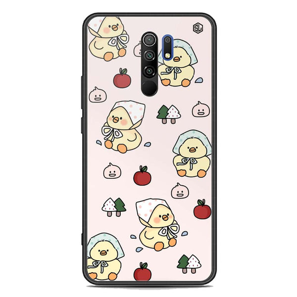 Cute Chic Series Soft Phone Case - Premium Glass Case - Design 2 - Xiaomi Redmi 9 Prime