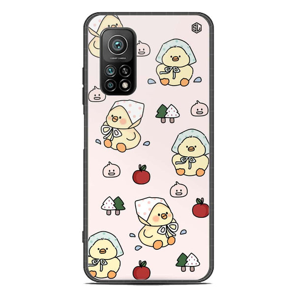 Cute Chic Series Soft Phone Case - Premium Glass Case - Design 2 - Xiaomi Mi 10T Pro