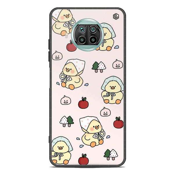 Cute Chic Series Soft Phone Case - Premium Glass Case - Design 2 - Xiaomi Mi 10T Lite