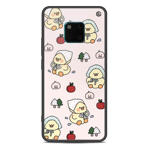 Cute Chic Series Soft Phone Case - Premium Glass Case - Design 2 - Huawei Mate 20 Pro