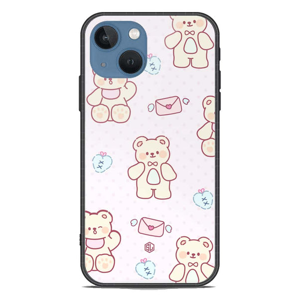 Cute Chic Series Soft Phone Case - Premium Glass Case - Design 3 - iPhone 13