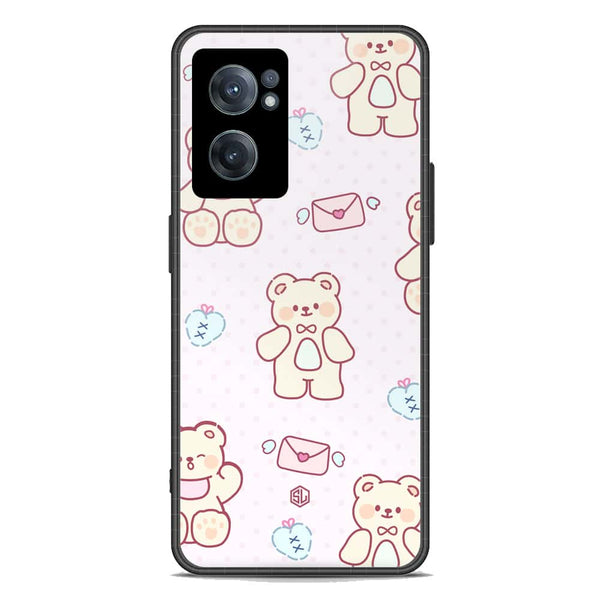 Cute Chic Series Soft Phone Case - Premium Glass Case - Design 3 - OnePlus Nord CE 2 5G