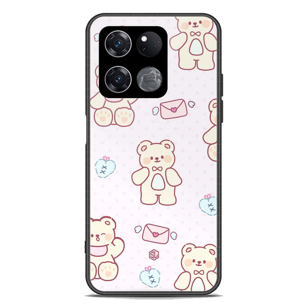 Cute Chic Series Soft Phone Case - Premium Glass Case - Design 3 - OnePlus Ace Racing