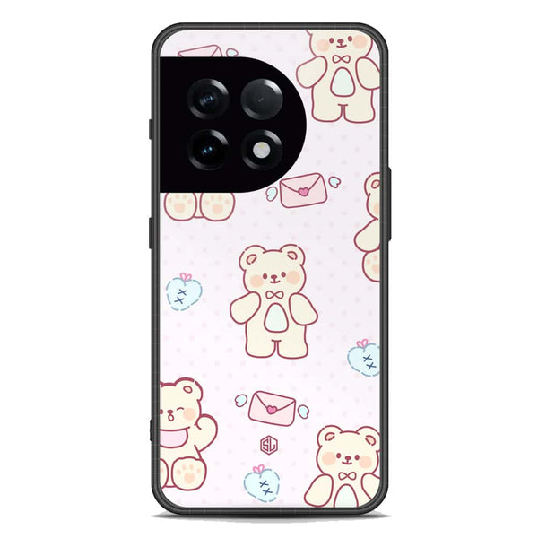 Cute Chic Series Soft Phone Case - Premium Glass Case - Design 3 - OnePlus Ace 2