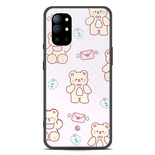 Cute Chic Series Soft Phone Case - Premium Glass Case - Design 3 - OnePlus 9R