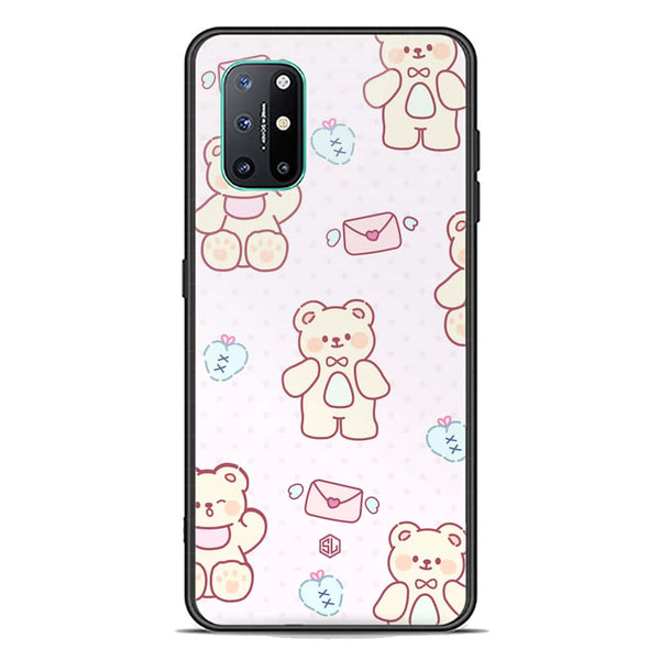 Cute Chic Series Soft Phone Case - Premium Glass Case - Design 3 - OnePlus 8T