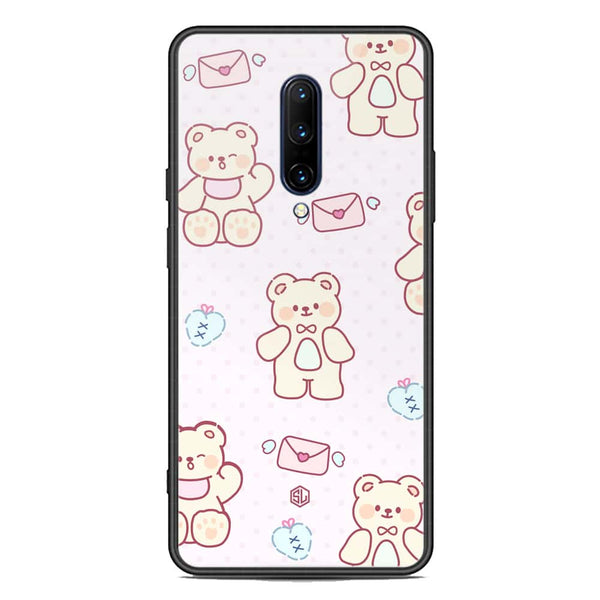 Cute Chic Series Soft Phone Case - Premium Glass Case - Design 3 - OnePlus 7 Pro