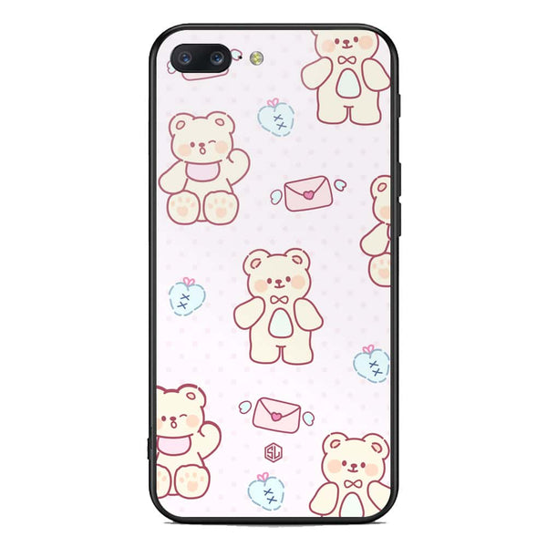 Cute Chic Series Soft Phone Case - Premium Glass Case - Design 3 - OnePlus 5