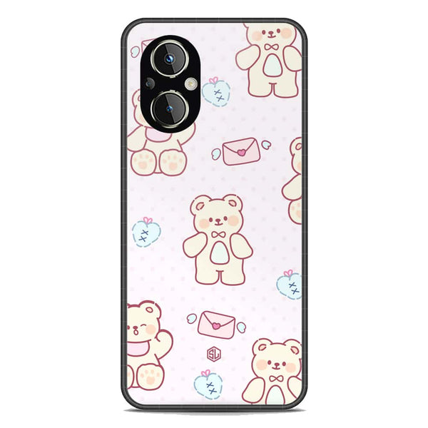 Cute Chic Series Soft Phone Case - Premium Glass Case - Design 3 - Oppo Reno7 Z 5G