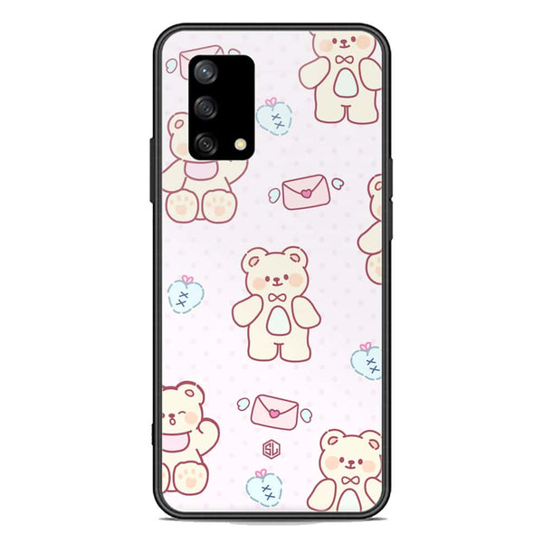 Cute Chic Series Soft Phone Case - Premium Glass Case - Design 3 - Oppo Reno 6 Lite