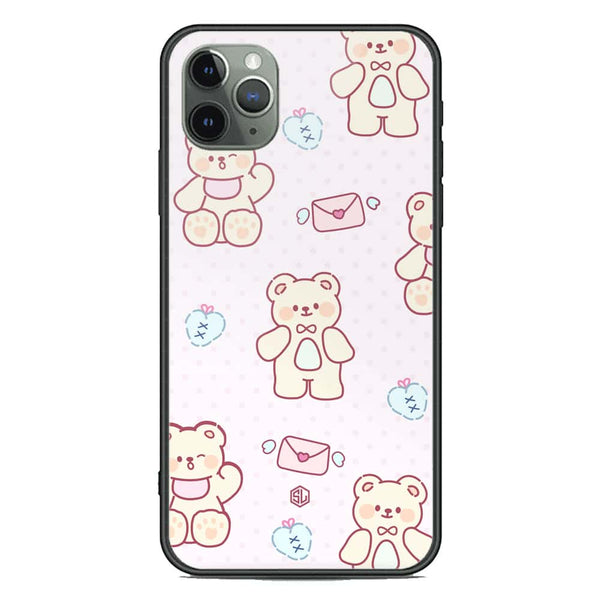 Cute Chic Series Soft Phone Case - Premium Glass Case - Design 3 - iPhone 11 Pro Max