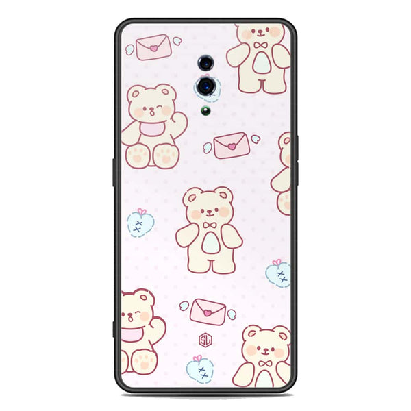 Cute Chic Series Soft Phone Case - Premium Glass Case - Design 3 - Oppo Reno