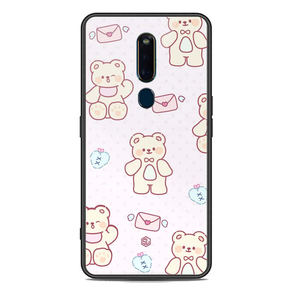 Cute Chic Series Soft Phone Case - Premium Glass Case - Design 3 - Oppo R19