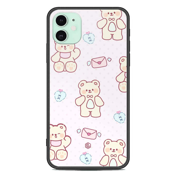 Cute Chic Series Soft Phone Case - Premium Glass Case - Design 3 - iPhone 11