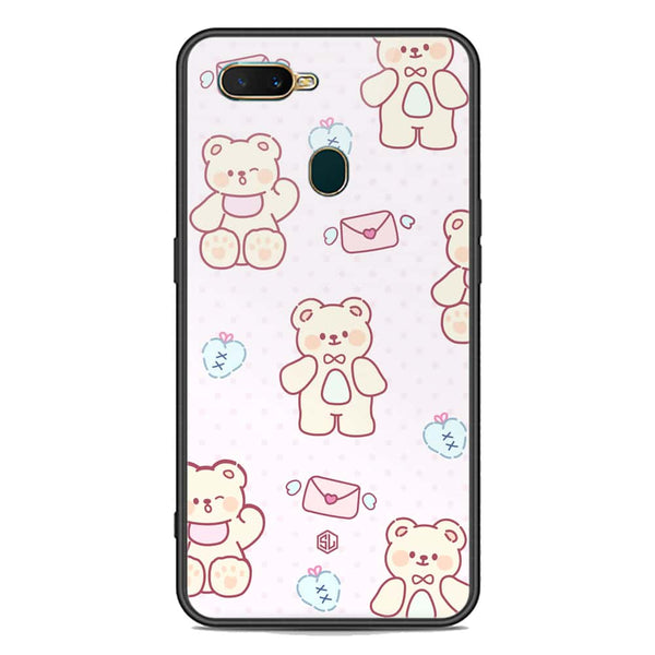 Cute Chic Series Soft Phone Case - Premium Glass Case - Design 3 - Oppo A12s