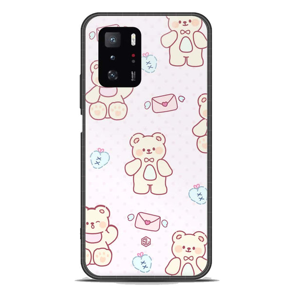 Cute Chic Series Soft Phone Case - Premium Glass Case - Design 3 - Xiaomi Redmi Note 10 Pro 5G