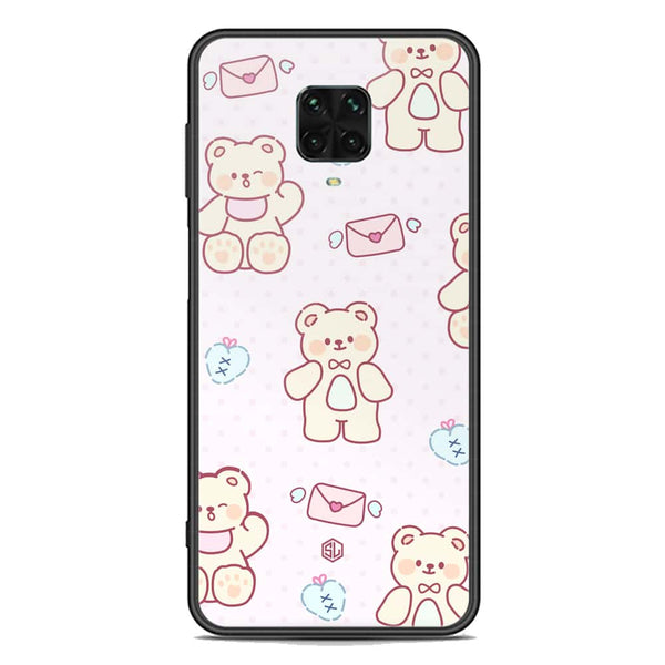 Cute Chic Series Soft Phone Case - Premium Glass Case - Design 3 - Xiaomi Redmi Note 9 Pro