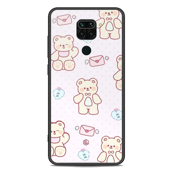 Cute Chic Series Soft Phone Case - Premium Glass Case - Design 3 - Xiaomi Redmi Note 9