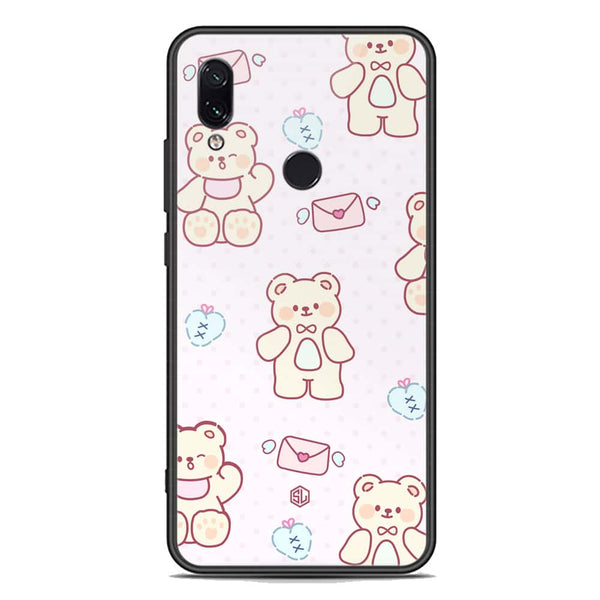 Cute Chic Series Soft Phone Case - Premium Glass Case - Design 3 - Xiaomi Redmi Note 7 Pro