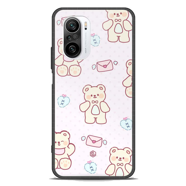 Cute Chic Series Soft Phone Case - Premium Glass Case - Design 3 - Xiaomi Redmi K40 Pro