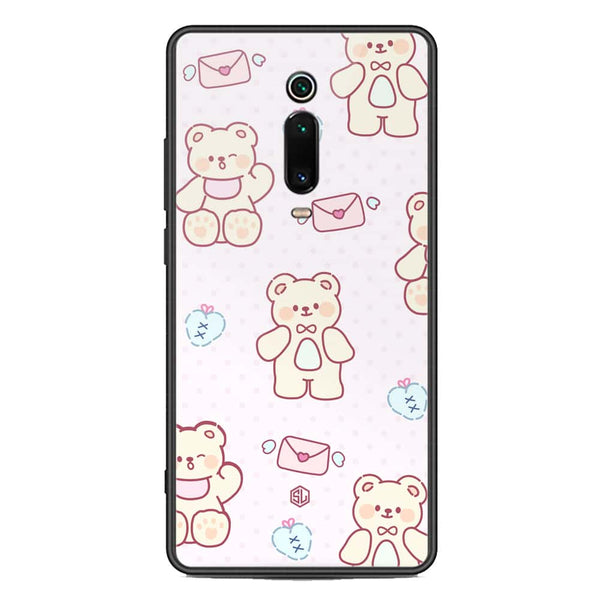 Cute Chic Series Soft Phone Case - Premium Glass Case - Design 3 - Xiaomi Redmi K20