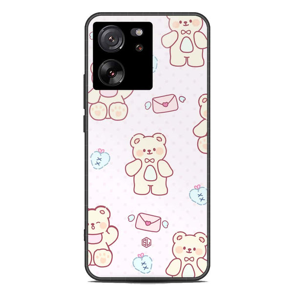 Cute Chic Series Soft Phone Case - Premium Glass Case - Design 3 - Xiaomi 13T