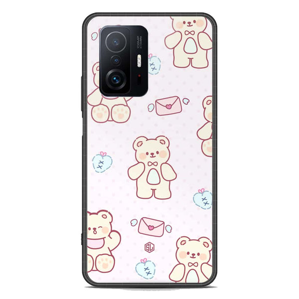 Cute Chic Series Soft Phone Case - Premium Glass Case - Design 3 - Xiaomi 11T Pro