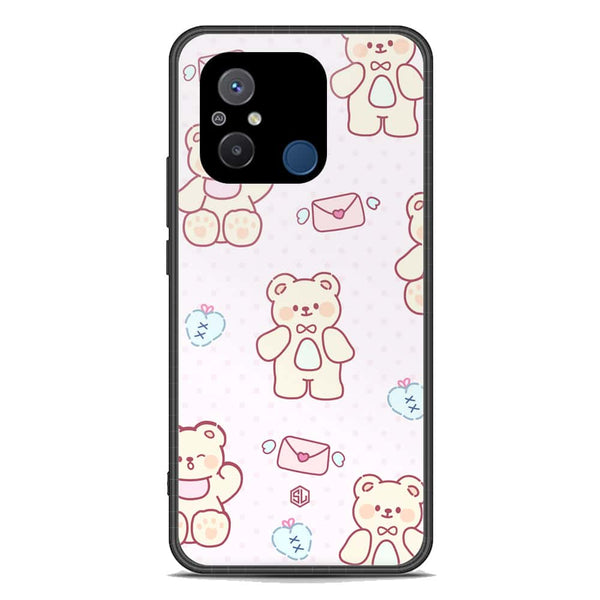 Cute Chic Series Soft Phone Case - Premium Glass Case - Design 3 - Xiaomi Redmi 12C