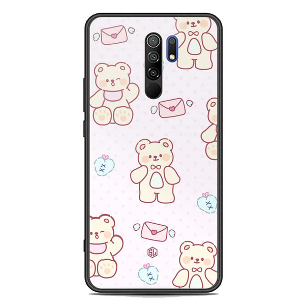 Cute Chic Series Soft Phone Case - Premium Glass Case - Design 3 - Xiaomi Redmi 9 Prime