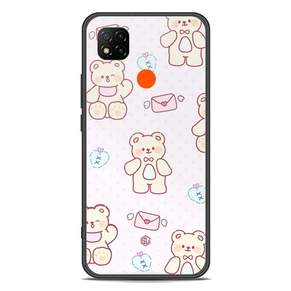 Cute Chic Series Soft Phone Case - Premium Glass Case - Design 3 - Xiaomi Redmi 9C