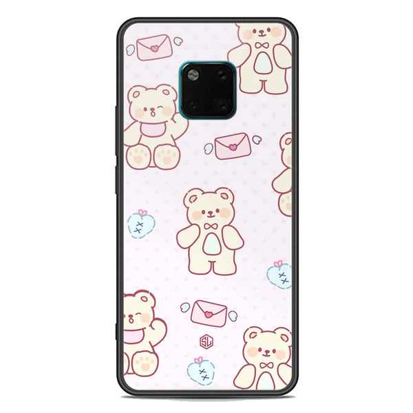 Cute Chic Series Soft Phone Case - Premium Glass Case - Design 3 - Huawei Mate 20 Pro