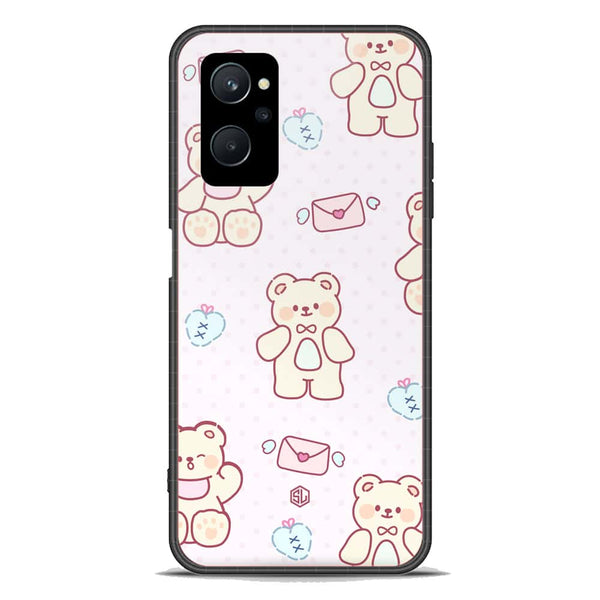 Cute Chic Series Soft Phone Case - Premium Glass Case - Design 3 - Realme 9i