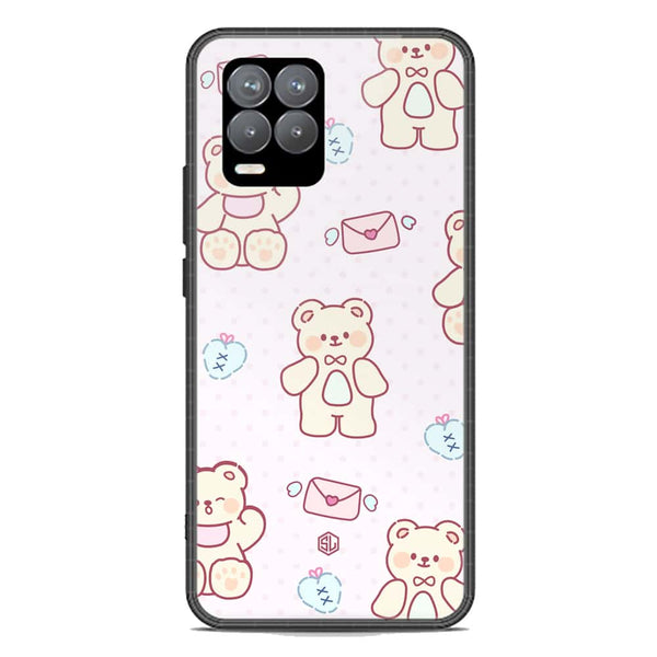 Cute Chic Series Soft Phone Case - Premium Glass Case - Design 3 - Realme 8