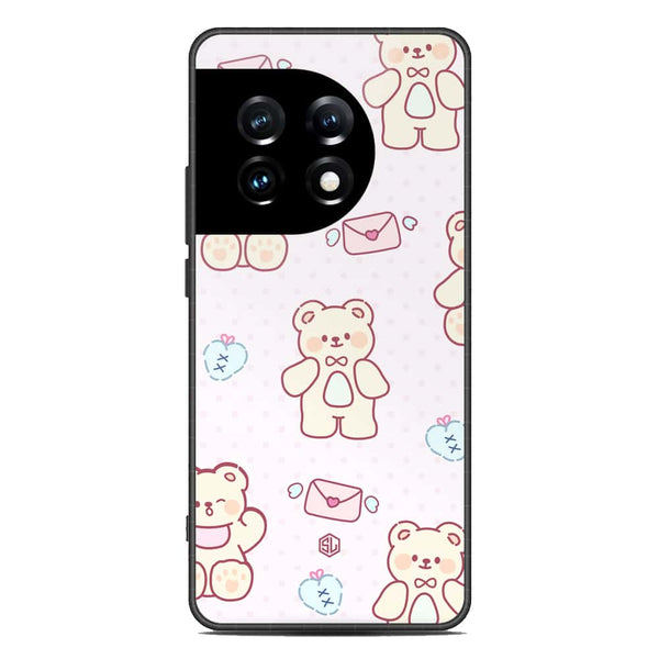 Cute Chic Series Soft Phone Case - Premium Glass Case - Design 3 - OnePlus Ace 2 Pro