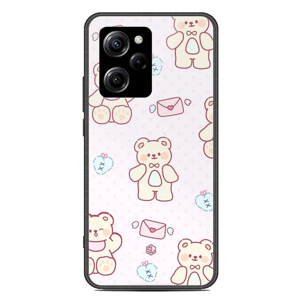 Cute Chic Series Soft Phone Case - Premium Glass Case - Design 3 - Xiaomi Poco X5 Pro