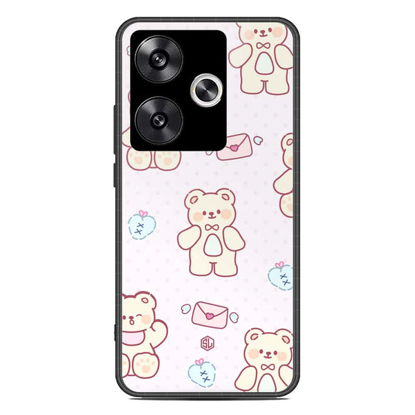 Cute Chic Series Soft Phone Case - Premium Glass Case - Design 3 - Xiaomi Poco F6